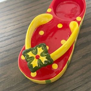 Flip Flop Votive Tea Light Candle Holder